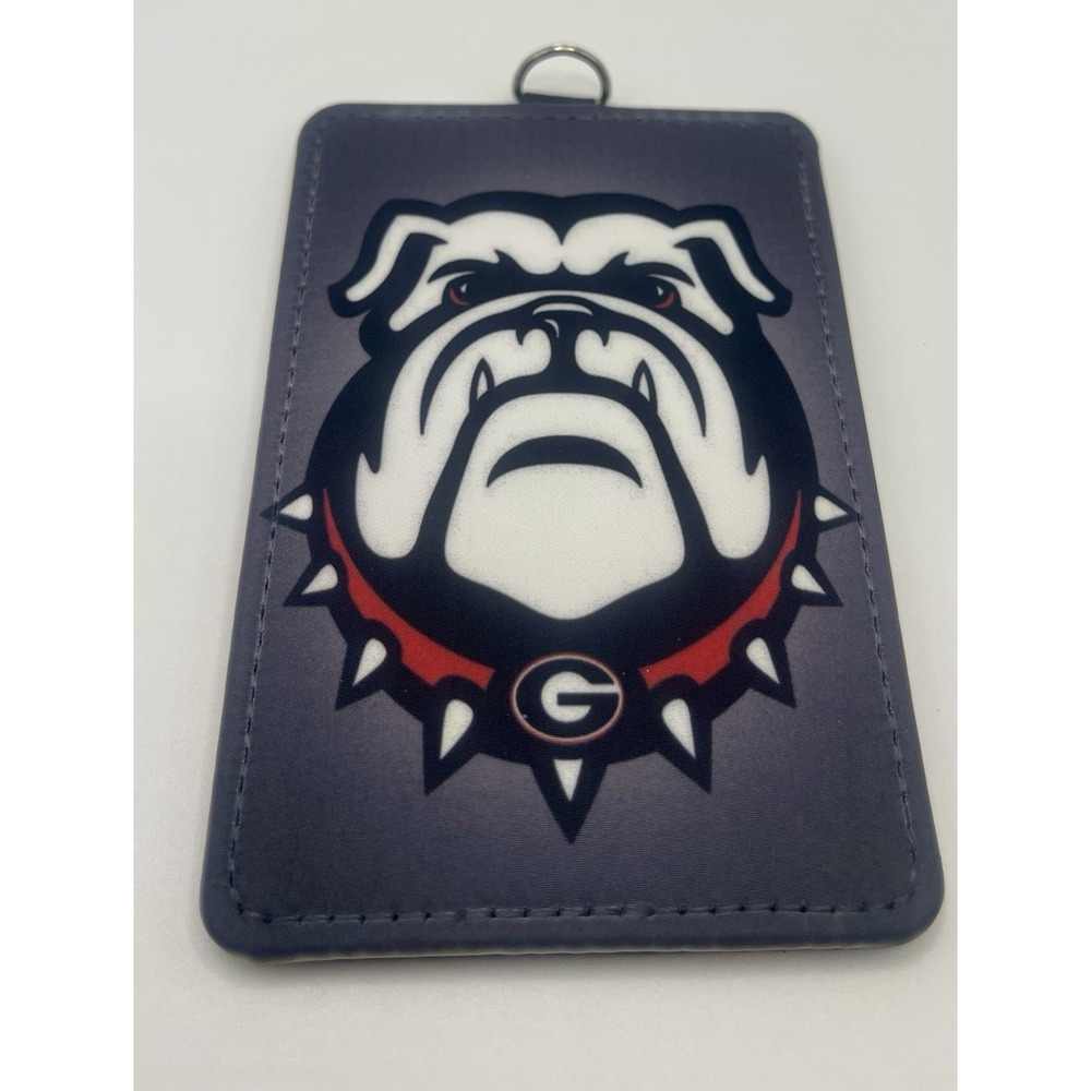 Nurse Doctor Teacher ID Card Holder with Lanyard Hook Georgia
